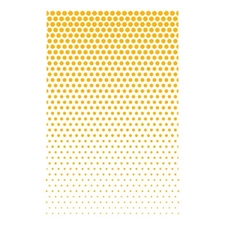 Simon Hurley by Spellbinders Stencil - Cascading Coneflowers / Cascading Dots